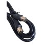 Шнур ВЧ Видео 1.5м (RF-Cord)/(M-F)  Bk