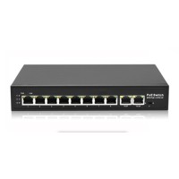 Коммутатор POE 8P2UP-120W 10 порт