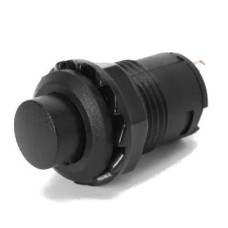 Кнопка DS-428 1.5A-250V без фикс.черн.
